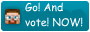 Blue Vote Button